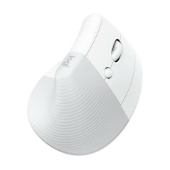 Logitech Lift Vertical Ergonomic Mouse - Optisk Trådløs Hvid for Optimal Komfort og Præcision